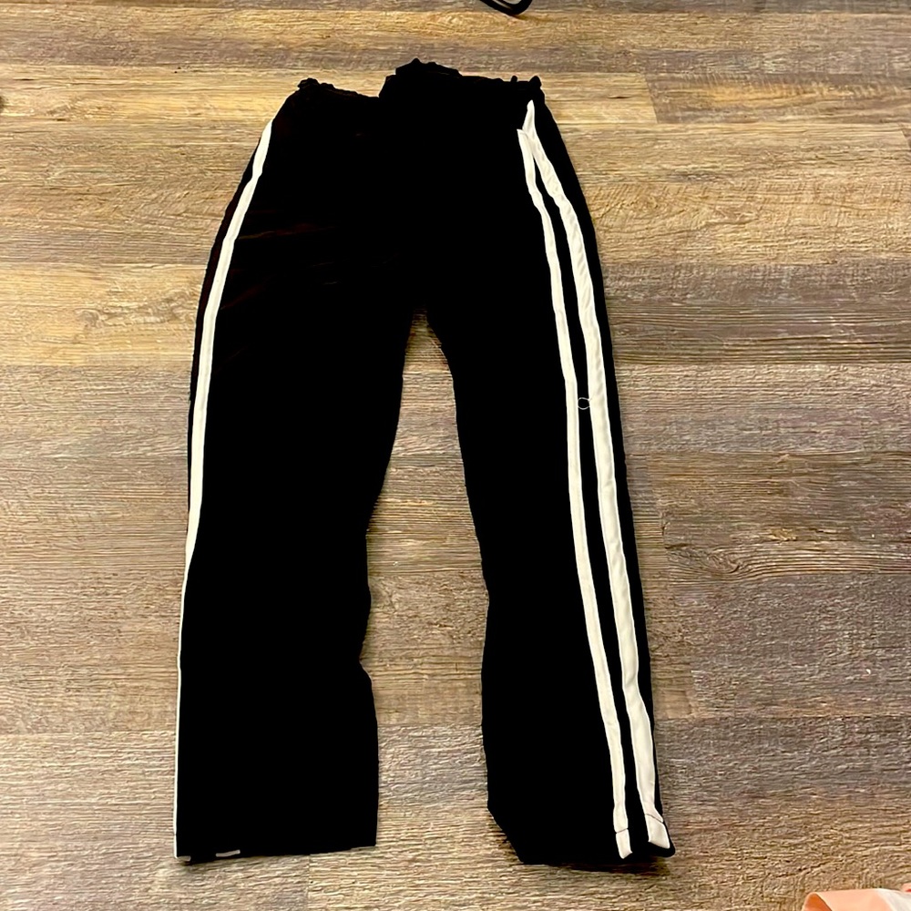 Zaful black and white fitted sweatpants! Size S